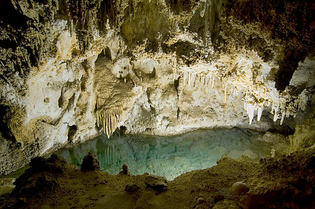 simsearch:400-05246542,k - Green Lake, Carlsbad Caverns National Park, New Mexico Foto de stock - Super Valor sin royalties y Suscripción, Código: 400-09223323