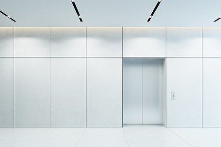 simsearch:400-04225243,k - modern elevator with closed doors in office lobby, 3d rendering Foto de stock - Super Valor sin royalties y Suscripción, Código: 400-09237855