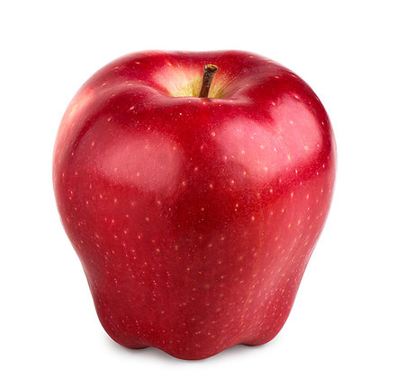 simsearch:400-04611875,k - Red apple isolated on white background, clipping path included Photographie de stock - Aubaine LD & Abonnement, Code: 400-09238148