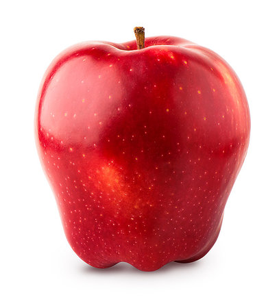 simsearch:400-04611875,k - Red apple isolated on white background, clipping path included Photographie de stock - Aubaine LD & Abonnement, Code: 400-09238150