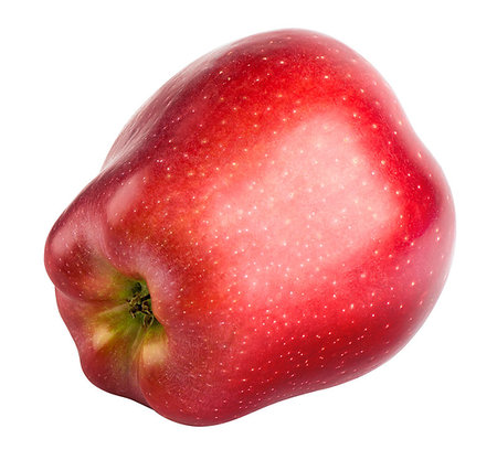 simsearch:400-04611875,k - Red apple isolated on white background, clipping path included Photographie de stock - Aubaine LD & Abonnement, Code: 400-09238174