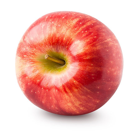 simsearch:400-04611875,k - Red apple isolated on white background, clipping path included Photographie de stock - Aubaine LD & Abonnement, Code: 400-09238175