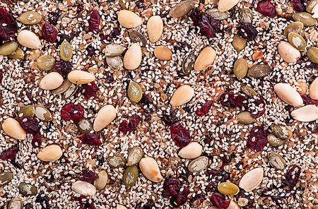 simsearch:400-04891088,k - Abstract background of uncut granola bar top view Stock Photo - Budget Royalty-Free & Subscription, Code: 400-09238272