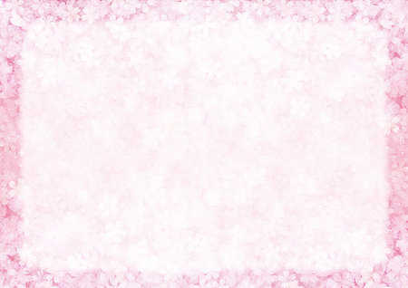 The pink cherry blossom flower gradient paper background for faded border Photographie de stock - Aubaine LD & Abonnement, Code: 400-09275034