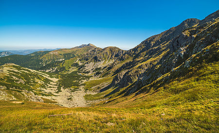 dumbier - Mountain Landscape. Under Chopok Mount with Dumbier Mount in Background. Low Tatras, Slovakia. Stock Photo - Budget Royalty-Free & Subscription, Code: 400-09275238