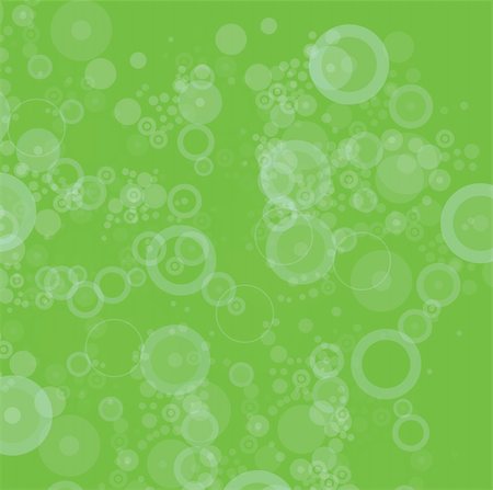 simsearch:400-03908512,k - a green background with bubbles effect on top Photographie de stock - Aubaine LD & Abonnement, Code: 400-03908390