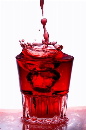 simsearch:622-06010098,k - Frozen water splash in a glass with clipping path Stock Photo - Budget Royalty-Free & Subscription, Code: 400-03909111