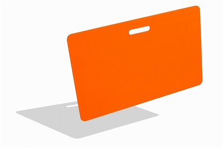 simsearch:700-00795526,k - Orange badge isolated against white surface Stock Photo - Budget Royalty-Free & Subscription, Code: 400-03909128