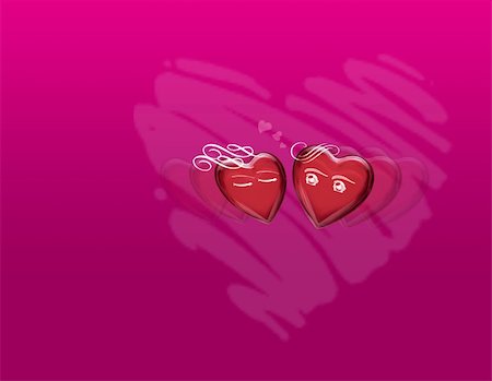 simsearch:400-03915748,k - Valentine's Day graphic background art wallpaper Fotografie stock - Microstock e Abbonamento, Codice: 400-03909705