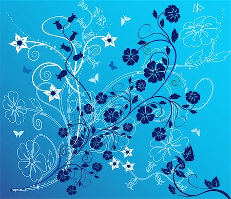 simsearch:400-03947640,k - design art flower abstract beauty backgrounds beautiful nature decoration floral vector spring Foto de stock - Super Valor sin royalties y Suscripción, Código: 400-03914094