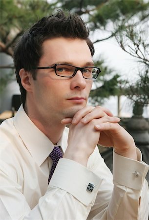 simsearch:400-03996768,k - Attractive young businessman with a serious expression Stock Photo - Budget Royalty-Free & Subscription, Code: 400-03914733