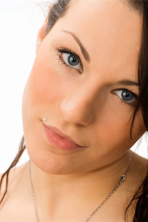 simsearch:6109-06195739,k - a nice close up of a young woman with attractive eyes Foto de stock - Super Valor sin royalties y Suscripción, Código: 400-03915533