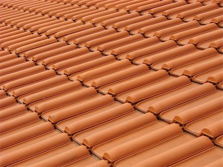 simsearch:700-01259747,k - Background of red tiles pattern on traditional roof Fotografie stock - Microstock e Abbonamento, Codice: 400-03917042