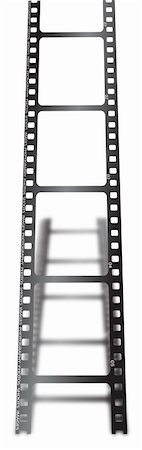 film reel picture borders - A vertical piece of film with a drop shadow Stock Photo - Budget Royalty-Free & Subscription, Code: 400-03910020