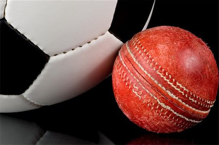 Englands games - Cricket and Football - Soccer -indicates England's historic influence in the world Fotografie stock - Microstock e Abbonamento, Codice: 400-03912155