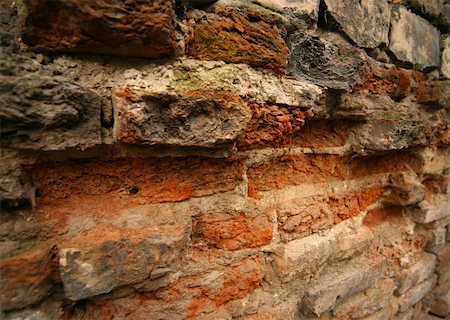 Full screen high resolution shot of old wall. Good for a texture or a background Stock Photo - Budget Royalty-Free & Subscription, Code: 400-03912163