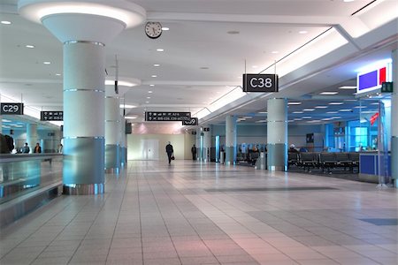 simsearch:400-03915225,k - Interior of gates at modern internation airport Stock Photo - Budget Royalty-Free & Subscription, Code: 400-03912357