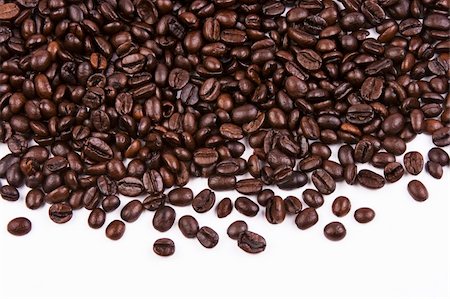 Close up of coffee bean as background. Stock Photo - Budget Royalty-Free & Subscription, Code: 400-03912513