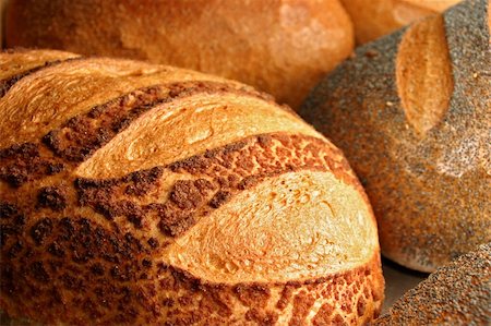 simsearch:700-05973037,k - fresh baked various kind of breads Foto de stock - Super Valor sin royalties y Suscripción, Código: 400-03912776