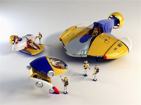 sous-marin (vaisseau) - 3d rendering of children's set toys Photographie de stock - Aubaine LD & Abonnement, Code: 400-03913692