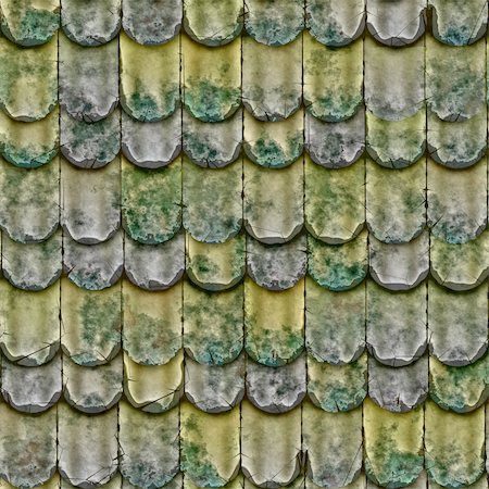 simsearch:400-08013576,k - a large background of roof tiles in a row Stockbilder - Microstock & Abonnement, Bildnummer: 400-03925069