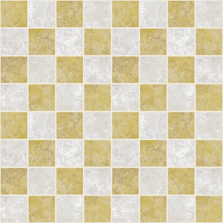 patterned tiled floor - a large image of a checkered light marble floor Foto de stock - Super Valor sin royalties y Suscripción, Código: 400-03925368