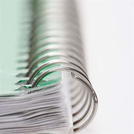 simsearch:400-03926032,k - Close up of spiral bound notebook. Stock Photo - Budget Royalty-Free & Subscription, Code: 400-03926079