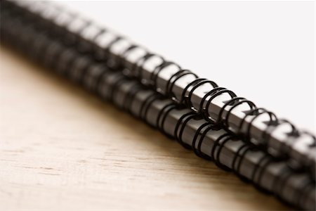 simsearch:400-03926032,k - Two spiral bound notebooks with selective focus. Stock Photo - Budget Royalty-Free & Subscription, Code: 400-03926072