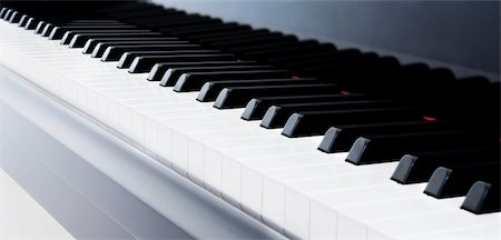 Abstract Closeup of Grand Piano keys Photographie de stock - Aubaine LD & Abonnement, Code: 400-03927249