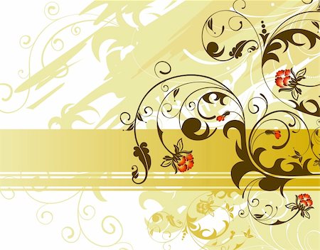 simsearch:400-03942522,k - Grunge paint flower background with stripes, element for design, vector illustration Fotografie stock - Microstock e Abbonamento, Codice: 400-03927451