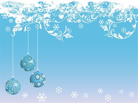 simsearch:400-04239996,k - christmas background with ornaments Photographie de stock - Aubaine LD & Abonnement, Code: 400-03928077