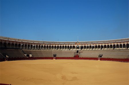 Beautiful bullfight arena in Spain. Stock Photo - Budget Royalty-Free & Subscription, Code: 400-03929794