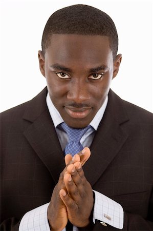 This is an image of a confident, focussed businessman. This image can be used to represent confidence themes. Fotografie stock - Microstock e Abbonamento, Codice: 400-03920681