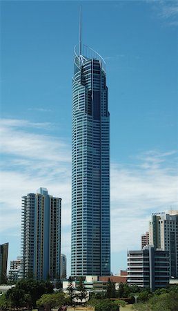simsearch:400-05738138,k - Q1 - World's Tallest Residential Building on the Gold Coast in Queensland, Australia Fotografie stock - Microstock e Abbonamento, Codice: 400-03921492