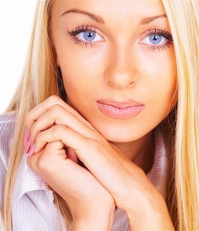 simsearch:400-03955325,k - Portrait of the blonde Stock Photo - Budget Royalty-Free & Subscription, Code: 400-03922082