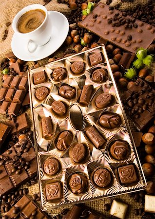 simsearch:695-05767611,k - Chocolate is one of the most delicious sweets in the world. Stock Photo - Budget Royalty-Free & Subscription, Code: 400-03934977