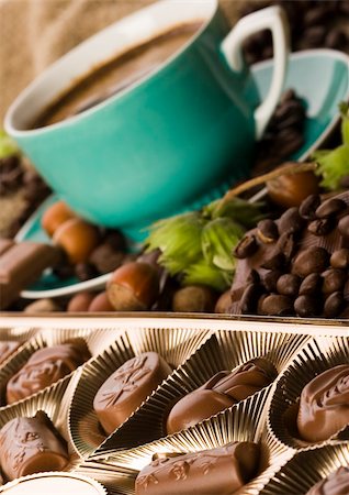 simsearch:400-08153237,k - Chocolate is one of the most delicious sweets in the world. Stock Photo - Budget Royalty-Free & Subscription, Code: 400-03934997