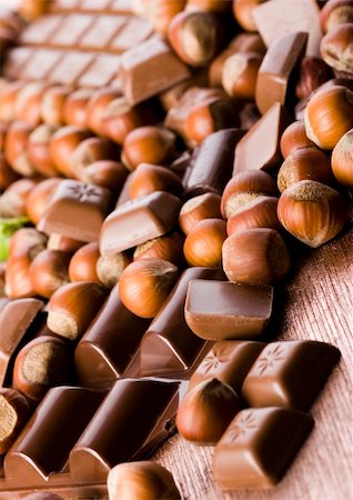 simsearch:695-05767611,k - Chocolate is one of the most delicious sweets in the world. Stock Photo - Budget Royalty-Free & Subscription, Code: 400-03934990