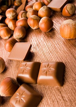 simsearch:695-05767611,k - Chocolate is one of the most delicious sweets in the world. Stock Photo - Budget Royalty-Free & Subscription, Code: 400-03934993