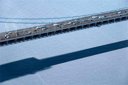 Aerial view of Triborough Bridge over East River in New York City. Stock Photo - Budget Royalty-Free & Subscription, Code: 400-03935342