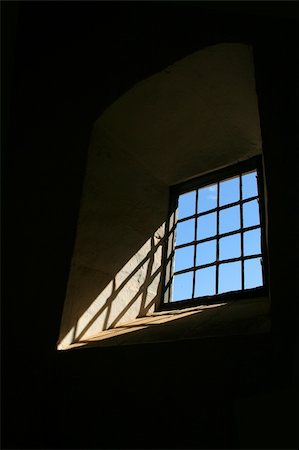 penitentiary - Prison window Photographie de stock - Aubaine LD & Abonnement, Code: 400-03936455