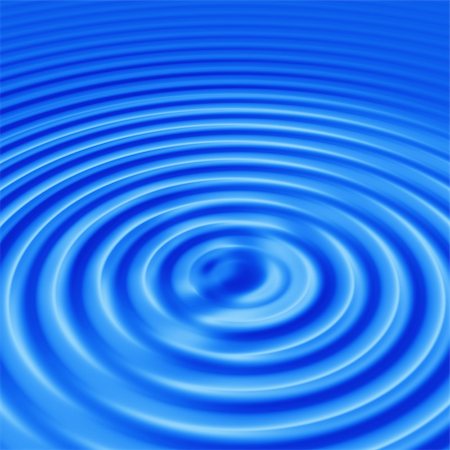 simsearch:400-05025639,k - blue water ripple Foto de stock - Royalty-Free Super Valor e Assinatura, Número: 400-03936769