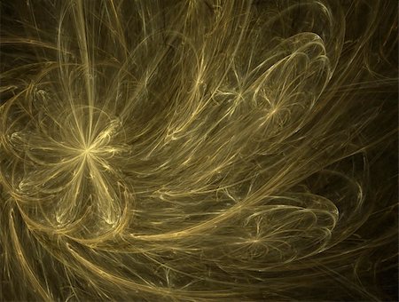simsearch:622-07519537,k - high res flame fractal forming a golden swirl Photographie de stock - Aubaine LD & Abonnement, Code: 400-03936960