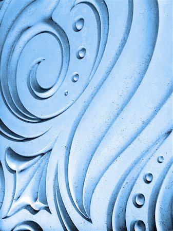 simsearch:622-06190992,k - Abstract blue spiral background Photographie de stock - Aubaine LD & Abonnement, Code: 400-03937491