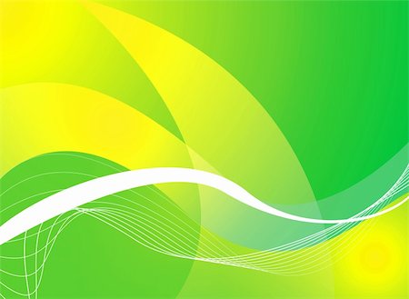 simsearch:400-03972036,k - abstract green and yellow background with room to add your own copy Photographie de stock - Aubaine LD & Abonnement, Code: 400-03938184