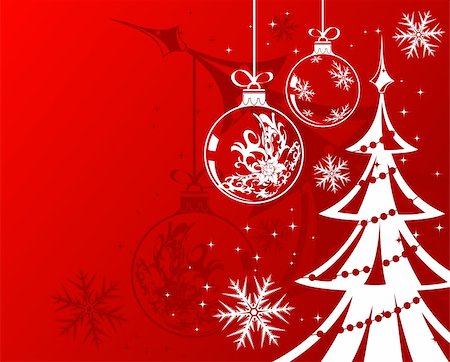 simsearch:400-03965193,k - Christmas background with trees, element for design, vector illustration Stock Photo - Budget Royalty-Free & Subscription, Code: 400-03938188