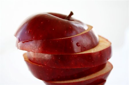 simsearch:400-07619844,k - Isolated apple fruit Foto de stock - Royalty-Free Super Valor e Assinatura, Número: 400-03939417