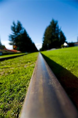 simsearch:400-03977018,k - rail way close shot with narrow depth of field Stock Photo - Budget Royalty-Free & Subscription, Code: 400-03939598