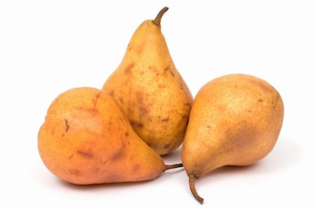 simsearch:400-03939805,k - image series of fresh vegetables and fruits on white background - pears Photographie de stock - Aubaine LD & Abonnement, Code: 400-03939820