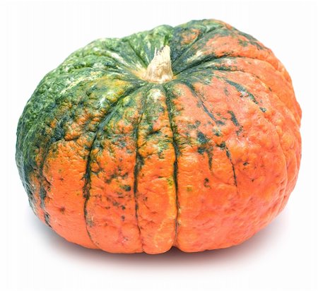 simsearch:400-03939805,k - image series of fresh vegetables and fruits on white background - pumpkin Foto de stock - Super Valor sin royalties y Suscripción, Código: 400-03939834